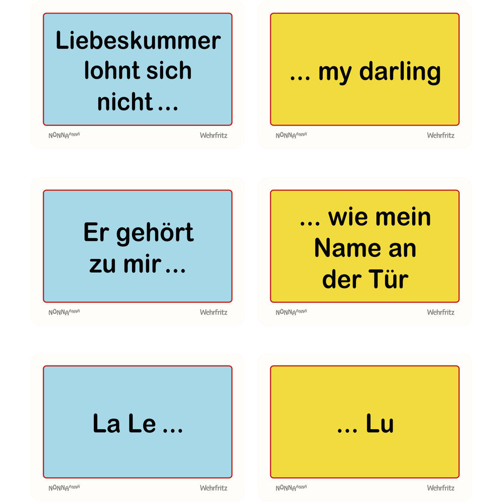 NONNA ANNA® Schlagerkarten (40 Karten)