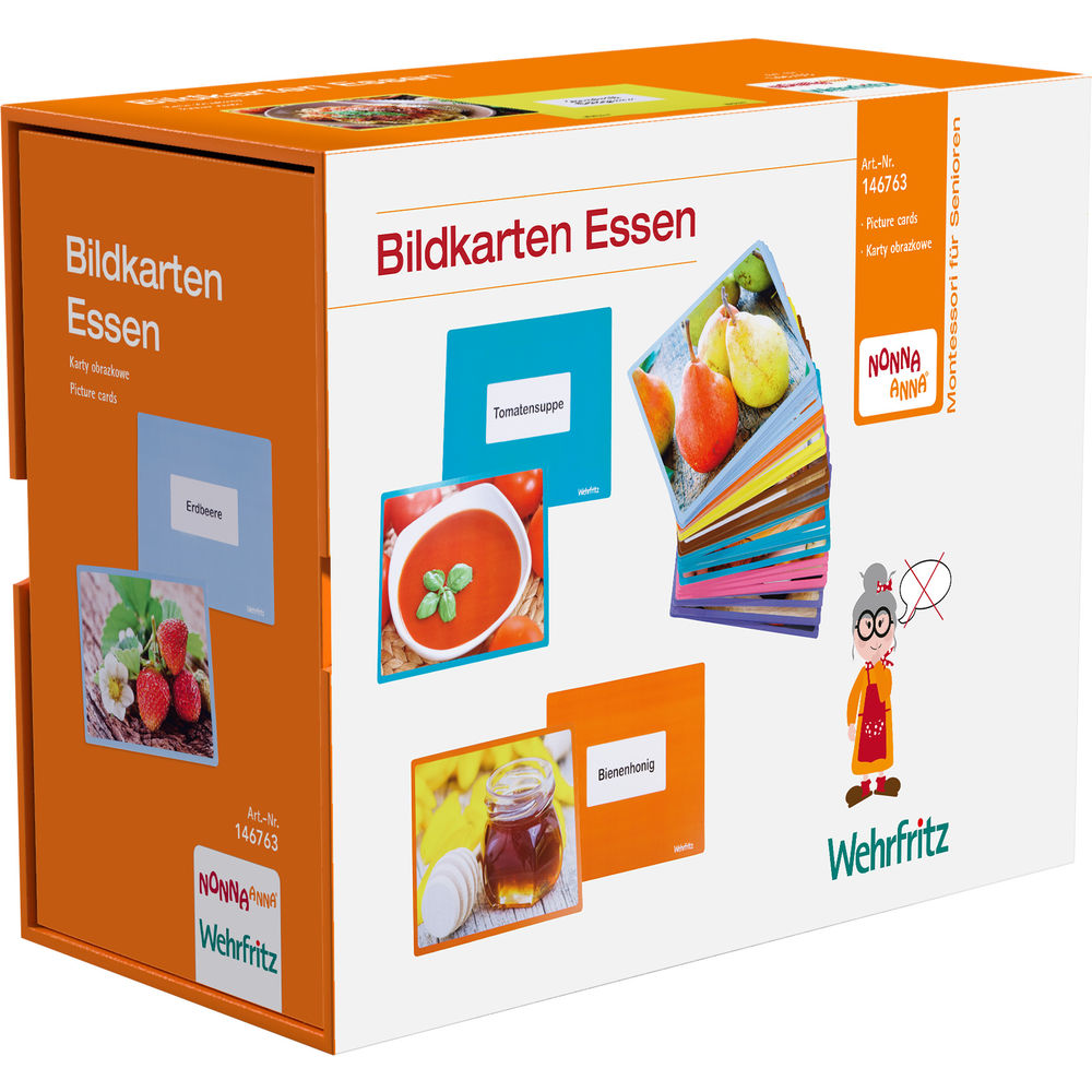 NONNA ANNA® Bildkarten Essen, 140 Karten