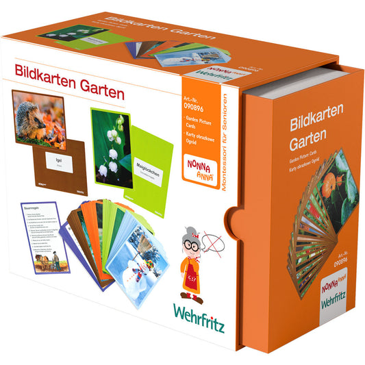 NONNA ANNA® Bildkarten Garten, 80 Karten